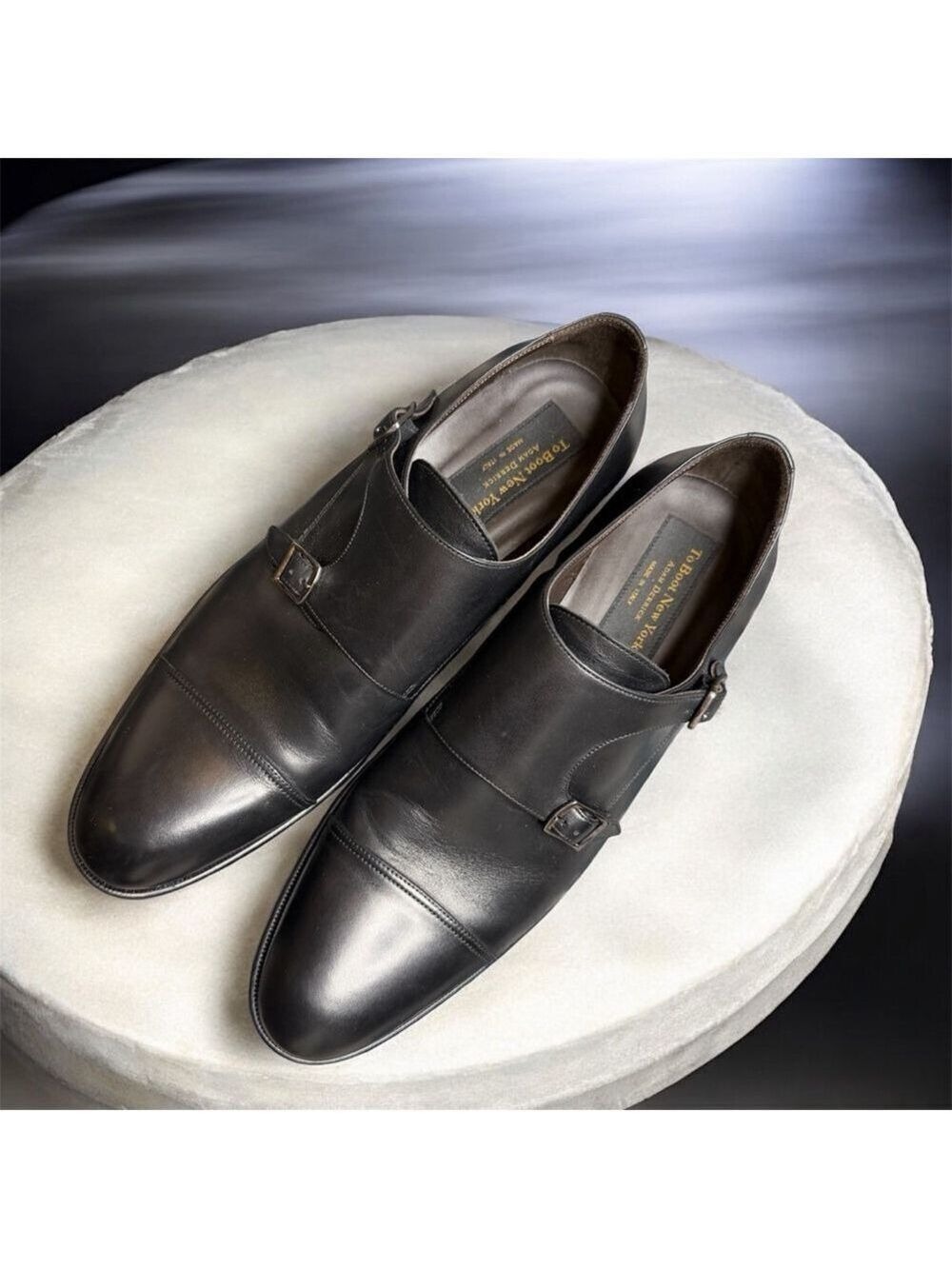 To Boot New York Hammill Nero Leather Dress Shoes Style 695M Size 11.5